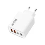 Total 120W USB Type C Charger 4 Port Fast Charging USB Phone Charger Adapter For iPhone Samsung Xiaomi Quick Charge Wall Charger - Image 9