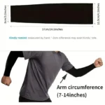 1 Pair Cooling Arm Covers for Men and Women Summer Sun Protection Sunshade Ice Silk Sleeves for Cycling Outdoor Sports Golf - Image 5