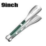 1pc Non Slip Stainless Steel Food Tongs Meat Salad Bread Clip Barbecue Grill Buffet Clamp Cooking Tools Kitchen Accessories - Image 9