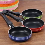 12cm/14cm/16/18cm Mini Frying Pan Non-Stick Steel Frypan Pot Saucepan Random Color For Cookware Kitchen Cookware - Image 4