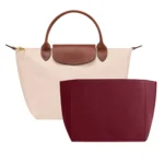 Felt Insert Bag Fits For Longchamp Handbag Liner Bag Felt Cloth Makeup Bag Support Travel Portable Insert Purse Organizer - Image 13