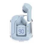 Original T2 Wireless Bluetooth Earphone Transparent HIFI Headphones LED Power Digital Display Stereo Sound Earphones for Xiaomi - Image 8