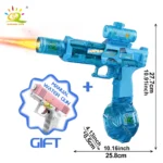 HUIQIBAO Electric Pulse Water Gun Simulated Flame Sensor Light Fully Automatic Fights Toy Water Pistol Outdoor Beach Toys Adult - Image 8