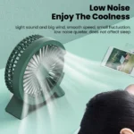 Mini USB Rechargeable Table Fan Portable USB Small Fan Fan For Student Dormitory Computer Summer Gadget Home Desk Office - Image 2