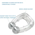 Magnetic Anti Snore Device Stop Snoring Nose Clip Easy Breathe Improve Sleeping Aid Apnea Guard Night Device With Case 1/2/4PCS - Image 6