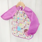 Waterproof EVA Full Sleeve Baby Bibs Children Apron Long Sleeve Feeding Smock Kids Eating Breastplate Infant Scarf Clothing - Image 39