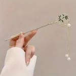 1/6pcs Elegant Chinese Style Tassel Hair Stick Traditional Floral Design Hairstyle Accessory Women Jewelry Hairpin Hairneedle - Image 10