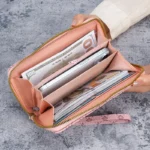 New niche European and American trend printing long large-capacity multifunctional wallet clutch wholesale bag - Image 5