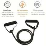 Resistance Bands With Handles, Exercise Bands, Workout Bands With Handles For Men Women, Strength Training Equipment At Home - Image 5