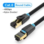 Vention Cat8 Ethernet Cable SFTP 40Gbps 2000MHz Cat 8 RJ45 Network Lan Patch Cord for Router Modem Internet RJ 45 Ethernet Cable - Image 11