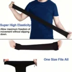 3Pairs Fashion Sun Ice Silk Sleeves Unisex Summer Sun Protection Arm Sleeves Suitable for Outdoor Riding, Driving, Fishing - Image 6