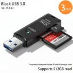 2-in-1 Multi Functional  USB 3.0 Card ReaderMiniSD TFMemoryCardReaderUSBFlashDrive CardreaderAdapter For PCLaptops Accessories - Image 31