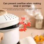 Utensil Rest Crab Shaped Silicone Utensil Rest Countertop Ladle Holder Anti-Overflow Stove Top Spatula Holder Kitchen Gadget - Image 3