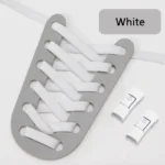 No Tie Shoe laces Press Lock Shoelaces without ties Elastic Laces Sneaker Kids Adult 8MM Widened Flat Shoelace for Shoes - Image 23