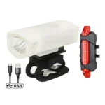 USB Rechargeable Bike Light Front Light Red Taillight Easy to Install 3 Modes Bicycle Accessories for the Bicycle - Image 10