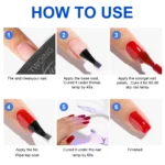 TWOING 15ml New Super Shine Top Coat Gel Nail Polish Diamond Topcoat No Wipe Sealer Gel Finish Manicure Nail Art Salon Quality - Image 6