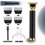New!T9 Electric Hair Trimmer/Accessories | USB Professional Shaver | 0mm Bald Fade Cutting Machine Portable for Men Home Haircut - Image 8