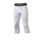 Mens Compression Pants Tights Cool Dry Leggings Sports Baselayer Running Tights Athletic Workout Active Shorts - Image 17