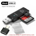 2-in-1 Multi Functional  USB 3.0 Card ReaderMiniSD TFMemoryCardReaderUSBFlashDrive CardreaderAdapter For PCLaptops Accessories - Image 24