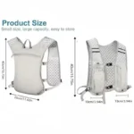 Lightweight Hydration Backpack for Running Cycling & Outdoor Sports - Image 6