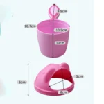 Cute Cartoon Baby Bath Caps Toddle Shampoo Cup Children Bathing Bailer Baby Shower Spoons Child Washing Hair Cup Kids Bath Tool - Image 2