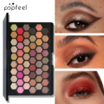 POPFEEL 54-Color Eyeshadow Palette - Versatile Earth Tones & Vibrant Rainbow Shades in One Compact - Create Endless Makeup Looks - Image 3