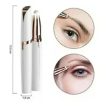 Electric Eyebrow Trimmer Electric Face Eyebrow Hair Trimmer Mini Portable Women Body Shaver Remover Blade Eye Rechargeable - Image 3