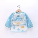 Waterproof EVA Full Sleeve Baby Bibs Children Apron Long Sleeve Feeding Smock Kids Eating Breastplate Infant Scarf Clothing - Image 34