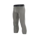 Mens Compression Pants Tights Cool Dry Leggings Sports Baselayer Running Tights Athletic Workout Active Shorts - Image 8