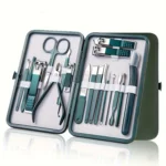 Professional 7/10/12/18 Piece Nail Care Kit Stainless Steel Manicure & Pedicure Set Nail Clipper Set with Travel Case - Image 13