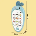 Baby Phone Toy Music Sound Telephone Sleeping Toys With Teether Simulation Phone Kids Infant Early Educational Toy Kids Gifts - Image 8