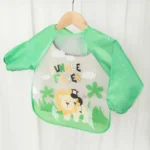 Waterproof EVA Full Sleeve Baby Bibs Children Apron Long Sleeve Feeding Smock Kids Eating Breastplate Infant Scarf Clothing - Image 38