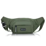 Men Canvas Fit Waistpack Mobile Fanny Waist Packs Men's Sports Outdoor Leisure Running Anti Theft Ultra Thin Invisible Waist Bag - Image 8