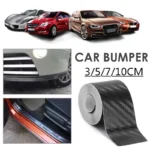 1-5m Nano Carbon Fiber Car Tape Sticker Door Mirror Paste Protector Strip DIY Protection Protective Film Waterproof Adhesive - Image 5