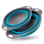 Silicone Folding Drain Basket Fruit Vegetable Washing Basket Foldable Strainer Colander Collapsible Drainer Kitchen Storage Tool - Image 10