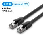 Vention Cat8 Ethernet Cable SFTP 40Gbps 2000MHz Cat 8 RJ45 Network Lan Patch Cord for Router Modem Internet RJ 45 Ethernet Cable - Image 9