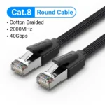 Vention Cat8 Ethernet Cable SFTP 40Gbps 2000MHz Cat 8 RJ45 Network Lan Patch Cord for Router Modem Internet RJ 45 Ethernet Cable - Image 8