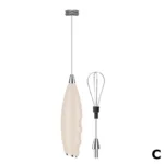 Wireless Electric Milk Frother Battery-Powered Handheld Foamer Coffee Cream Soup Peanut Butter Egg Whisking Baking Accessories - Image 8
