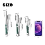 1pc Non Slip Stainless Steel Food Tongs Meat Salad Bread Clip Barbecue Grill Buffet Clamp Cooking Tools Kitchen Accessories - Image 6