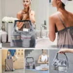 Waterproof storage drawstring bag，Unisex large-capacity swimming toiletry bag，Suitable for gym laundry、Bathroom toiletries、Outdo - Image 5