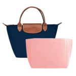 Felt Insert Bag Fits For Longchamp Handbag Liner Bag Felt Cloth Makeup Bag Support Travel Portable Insert Purse Organizer - Image 9