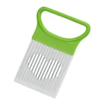 Effortlessly Slice Onions with this 1pc Colorful Onion Slicer Kitchen stainless steel potato chip onion holder - Image 10