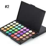 40/74/78 Colors Glitter Eyeshadow Palette Matte Waterproof Long Lasting Pressed Powder Cosmetics Kit  Fashion Women MakeUp Tools - Image 7