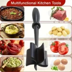 1pc Meat Chopper, Meat Shredder, Heat Resistant Suitable For Hamburger Meat Ground Beef Smasher - Image 3