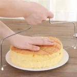 1/2Pcs Adjustable Height Line Cake Cut Slicer Adjustable Stainless Steel Cake Decorating Mold DIY Bakeware Kitchen Cooking Tool - Image 3