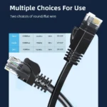 Ethernet Cable Cat6 Gigabit High Speed 1000Mbps Internet Cable RJ45 Shielded Network LAN Cord for Laptop Router PC PS5 4 3 Xbox - Image 2