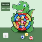 Educational Games Dart Board Baby Toy Stickey Ball Dart Indoor Sports Child Montessori Games for Children 3 to 7 Years - Image 8