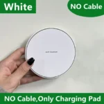 Wireless Charger Mobile Phone Chargers Pad Stand For iPhone 16 15 14 13 12 11 Pro Max Samsung Xiaomi Fast Charging Dock Station - Image 12