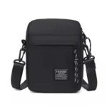 Men's bag, available in single shoulder or cross-body design, suitable for daily use during school. Made of nylon material. - Image 7