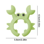 Utensil Rest Crab Shaped Silicone Utensil Rest Countertop Ladle Holder Anti-Overflow Stove Top Spatula Holder Kitchen Gadget - Image 6